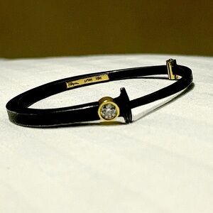 Pat Flynn Diamond Bezel Iron Nail Bracelet - RARE!